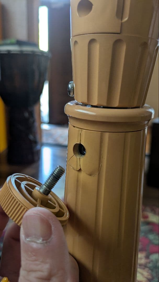 昭和レトロ友達　扇風機 イエロー　ナショナル　ジャンク