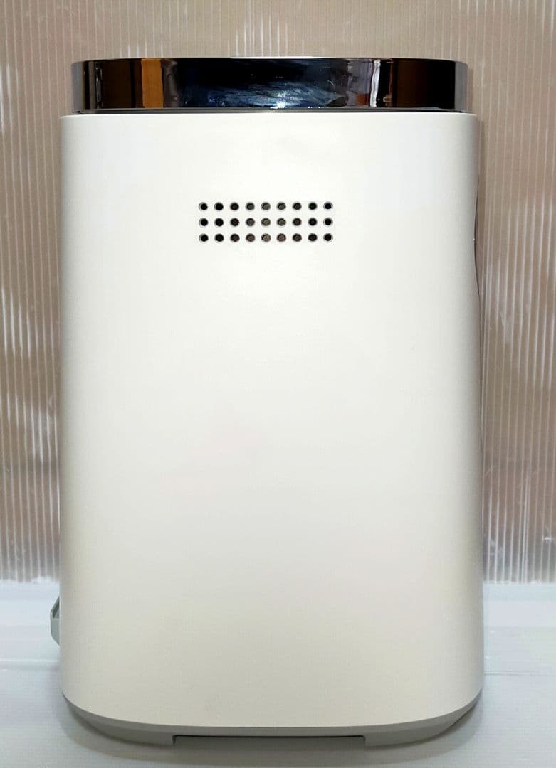 【美品】山善 スチームキューブマグ スチーム式加湿器 KS-J243 (W)