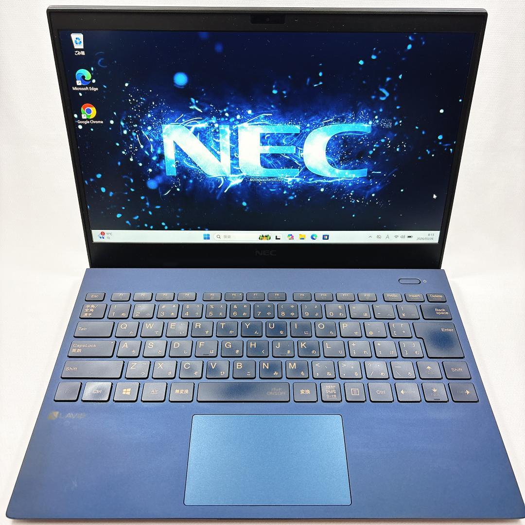 ★超軽量887g★LAVIE Core i7 16GB SSD512GB 971
