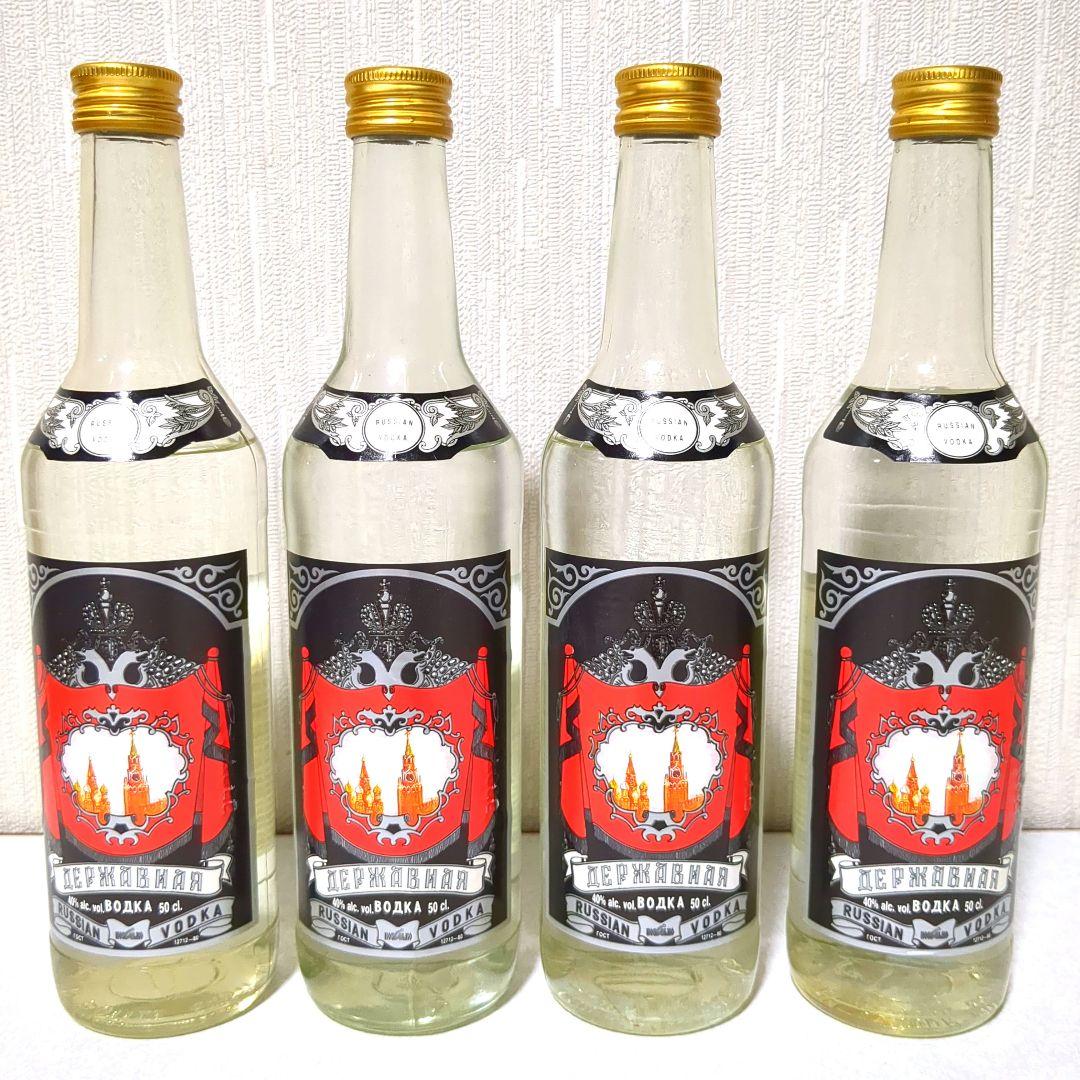 デルジャブナヤ 8本 ロシアウォッカ スピリッツ VODKADERJAVNAYA