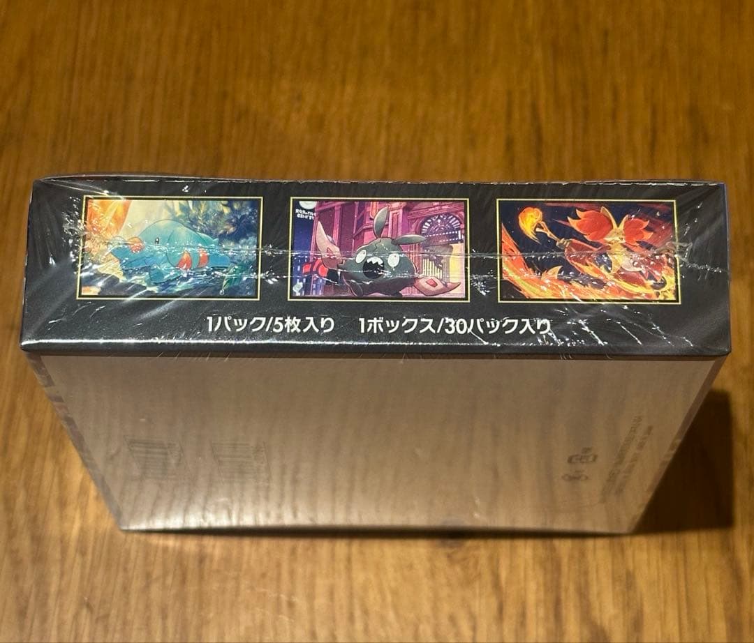 新品 シュリンク付き ポケモンカードニンジャスピナーBOX ポケモン