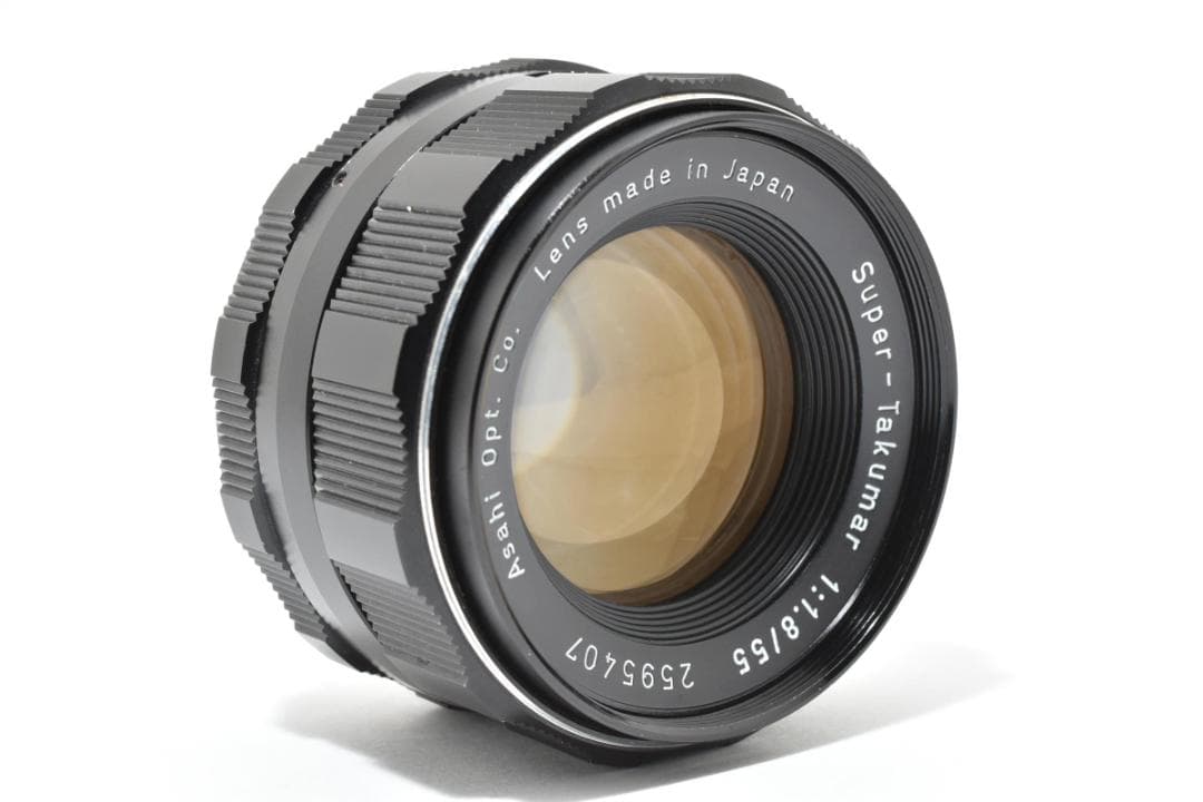 アサヒペンタックス スーパータクマーカメラレンズ 55mm f1.8