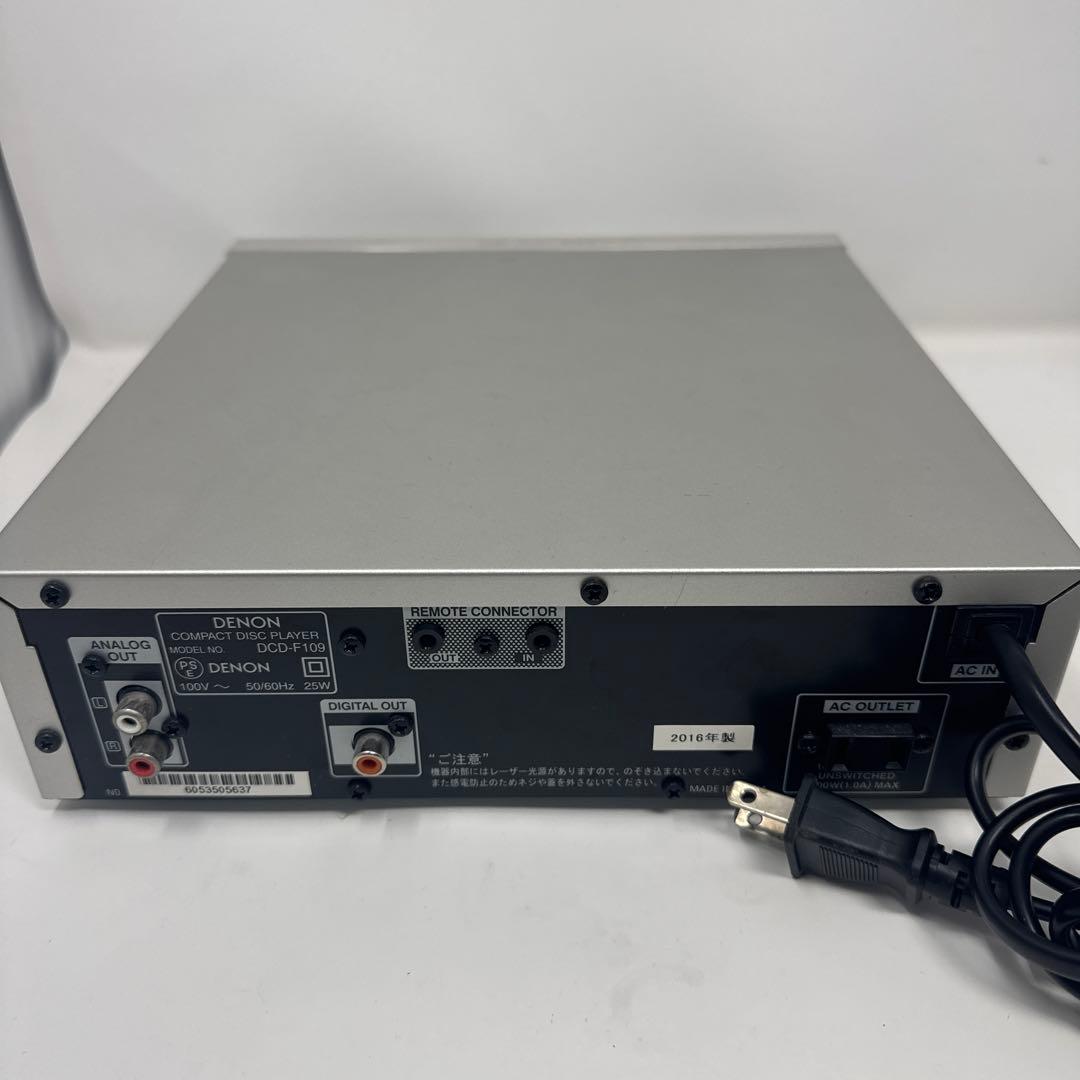 DENON DRA-F109 DCD-F109 ステレオレシーバー　セット
