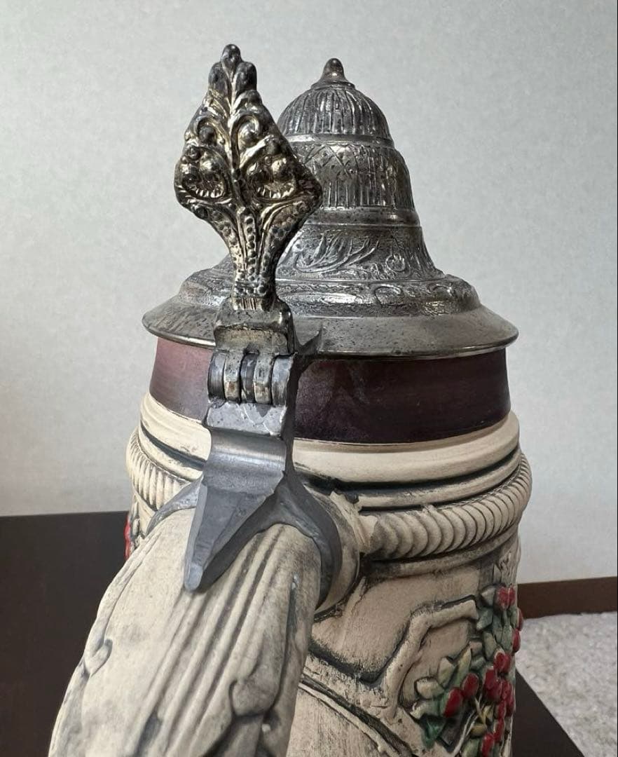 ドイツ土産　ビアジョッキ　ビアマグ　置物　陶器　アンティーク