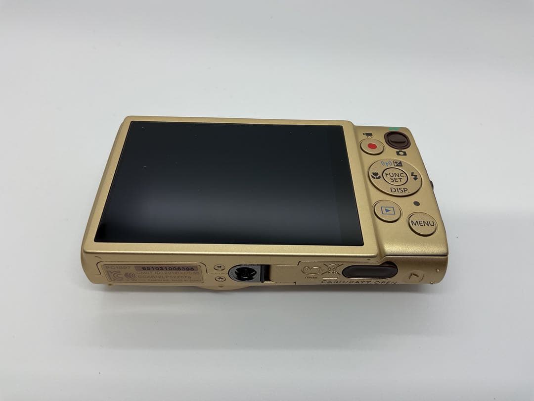 Canon IXY 610F ゴールド コンパクトデジタルカメラ 充電器付き