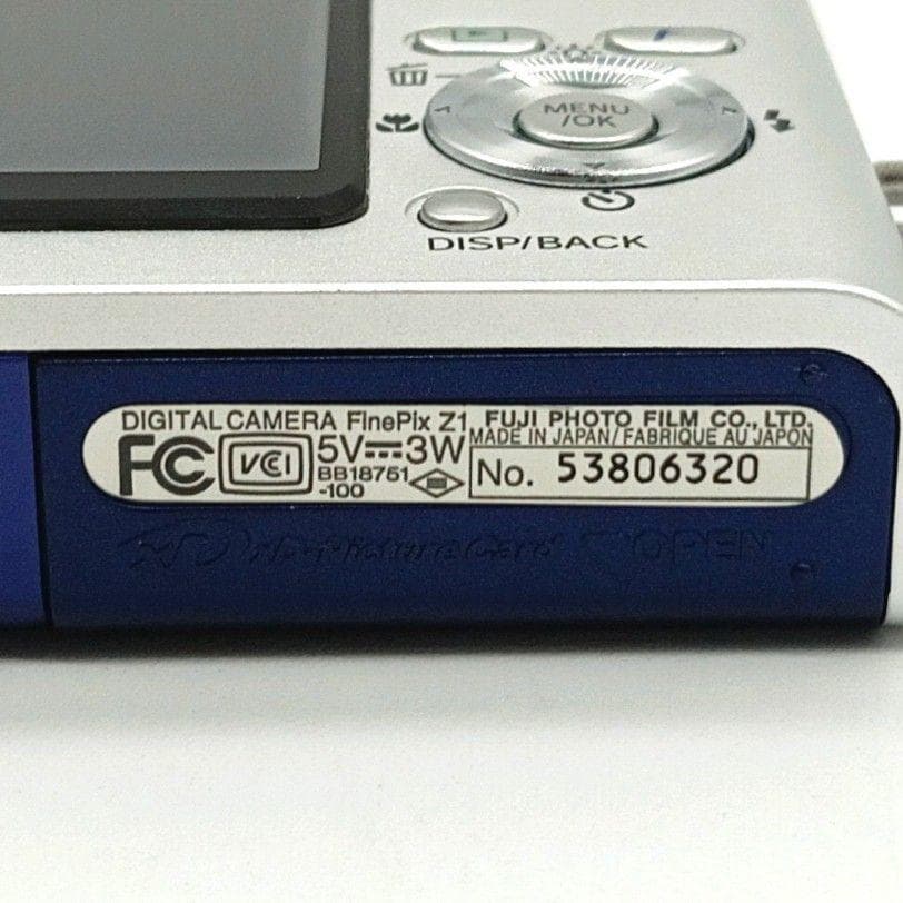 【美品】FUJIFILM FINEPIX FX-Z1 コンパクトデジタルカメラ