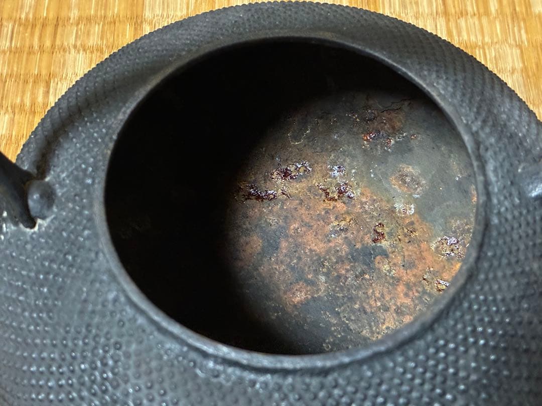 南部鉄瓶 印あり 水漏れなし 時代物