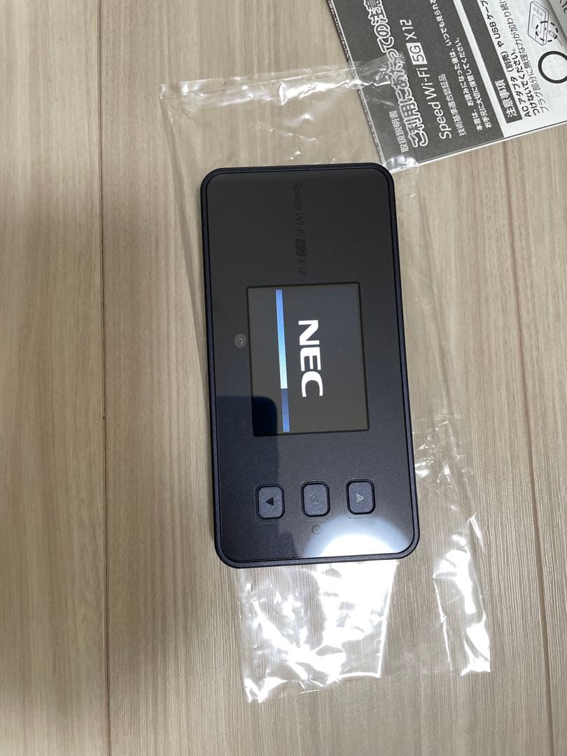 5G対応のモバイルルーター、Speed Wi-Fi 5G X12