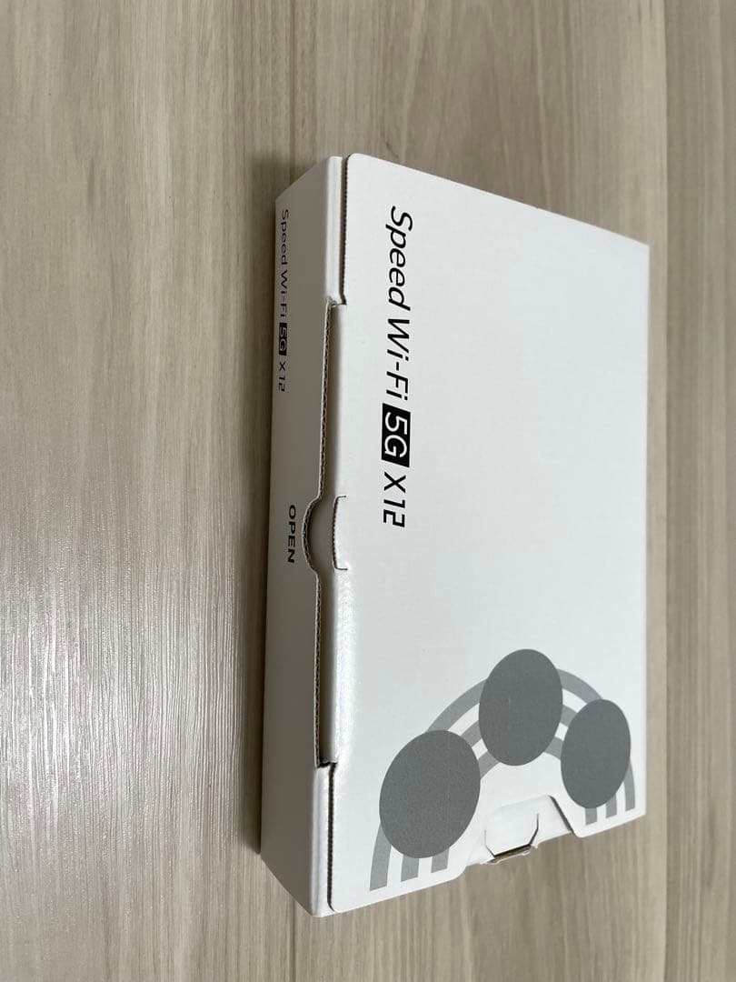 5G対応のモバイルルーター、Speed Wi-Fi 5G X12
