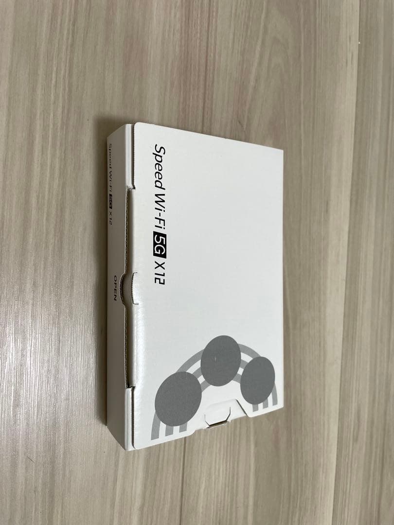 5G対応のモバイルルーター、Speed Wi-Fi 5G X12