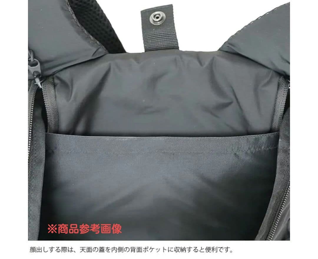 マンダリンブラザーズペット用キャリーバッグ　ウィンストンハグバッグ　ブラック