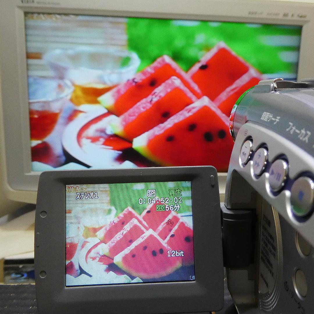 キャノン DM-FV M400 動作良好 MiniDVビデオ DVDダビングに