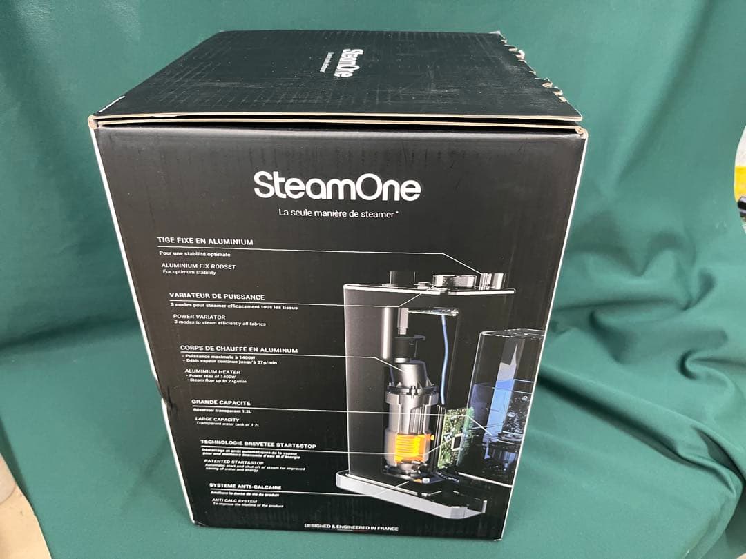 衣類用スチーマースチームワン SteamOne eJPES700SB