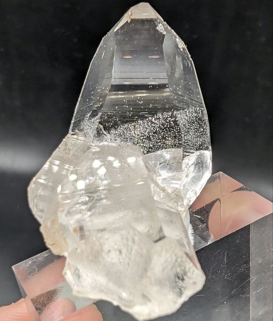 高品質　ガネッシュヒマール産　水晶　ポイント　E