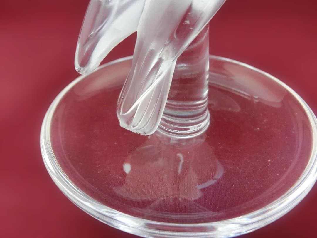 『LALIQUE』ラリック・リングトレイ鳩
