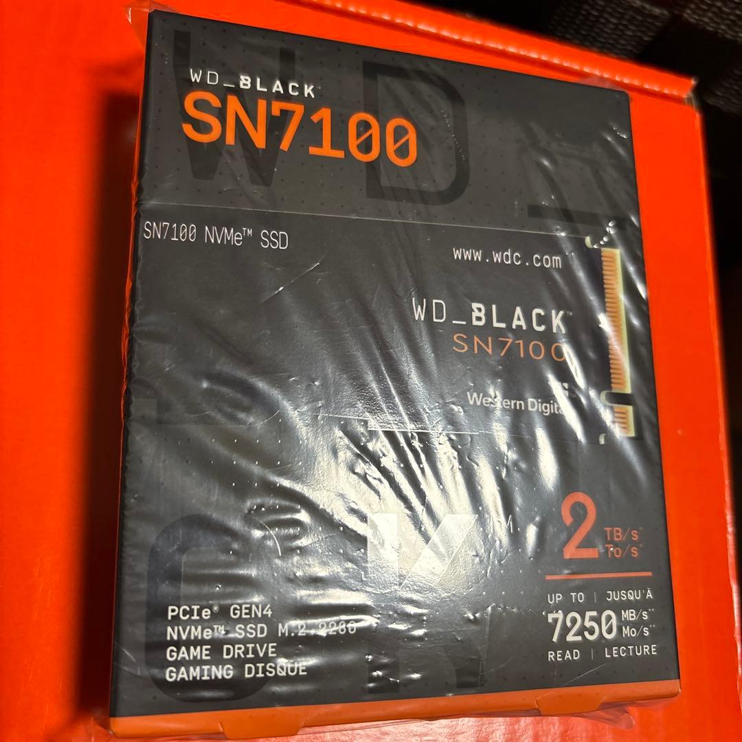 【新品未開封】WD_BLACK SN7100 2TB SSD M.2 2280