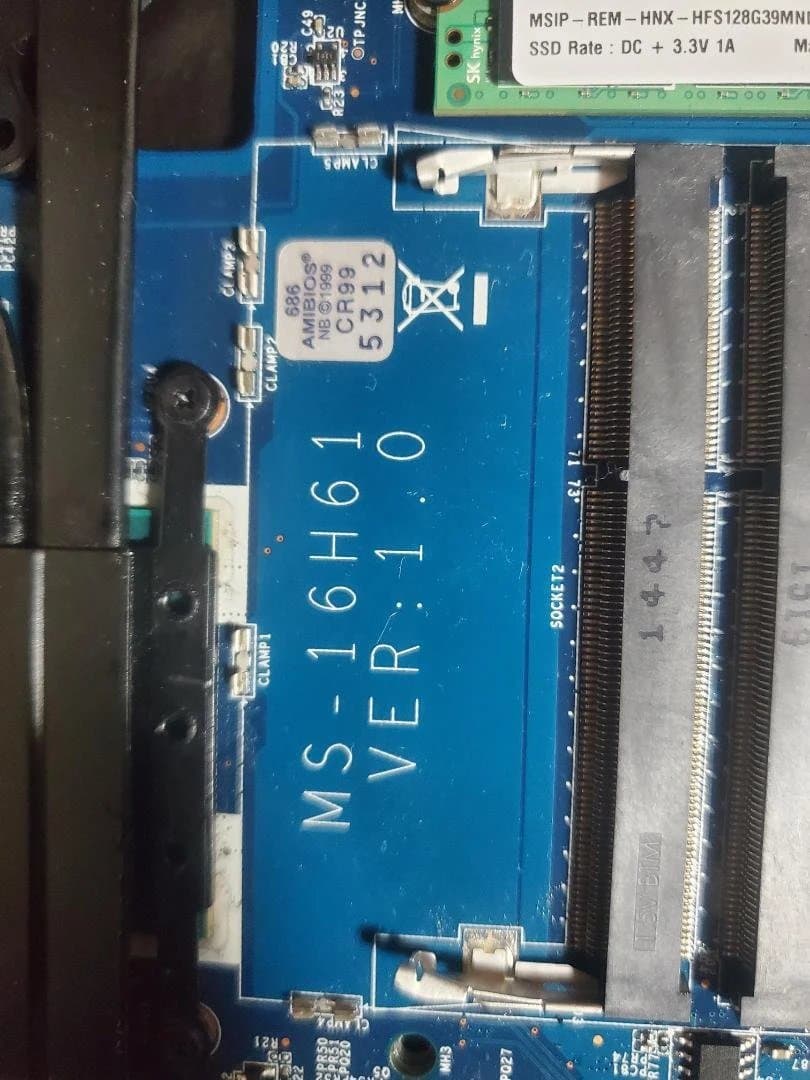 MS-16H61 マザーボード VER-1.0