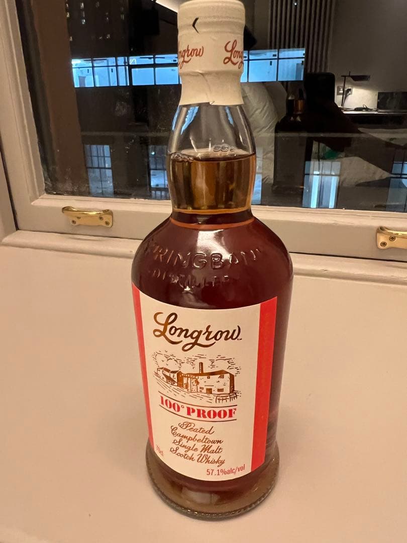 入手困難品　ロングロウ　Longrow 100°PROOF プルーフ 70cl