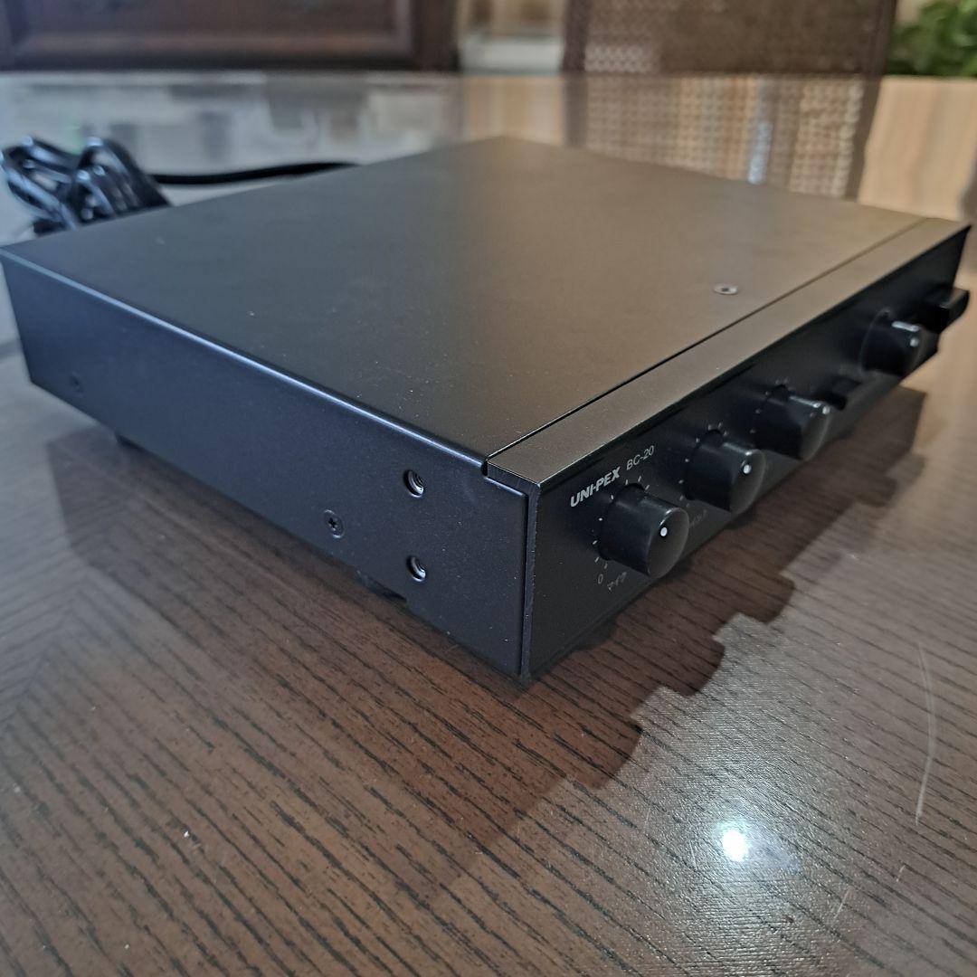 UNI-PEX 卓上型 コンパクト アンプ BC-20
