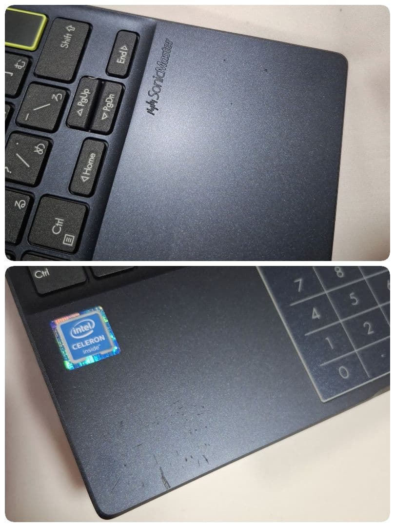 ASUS E210MA　ピーコックブルー