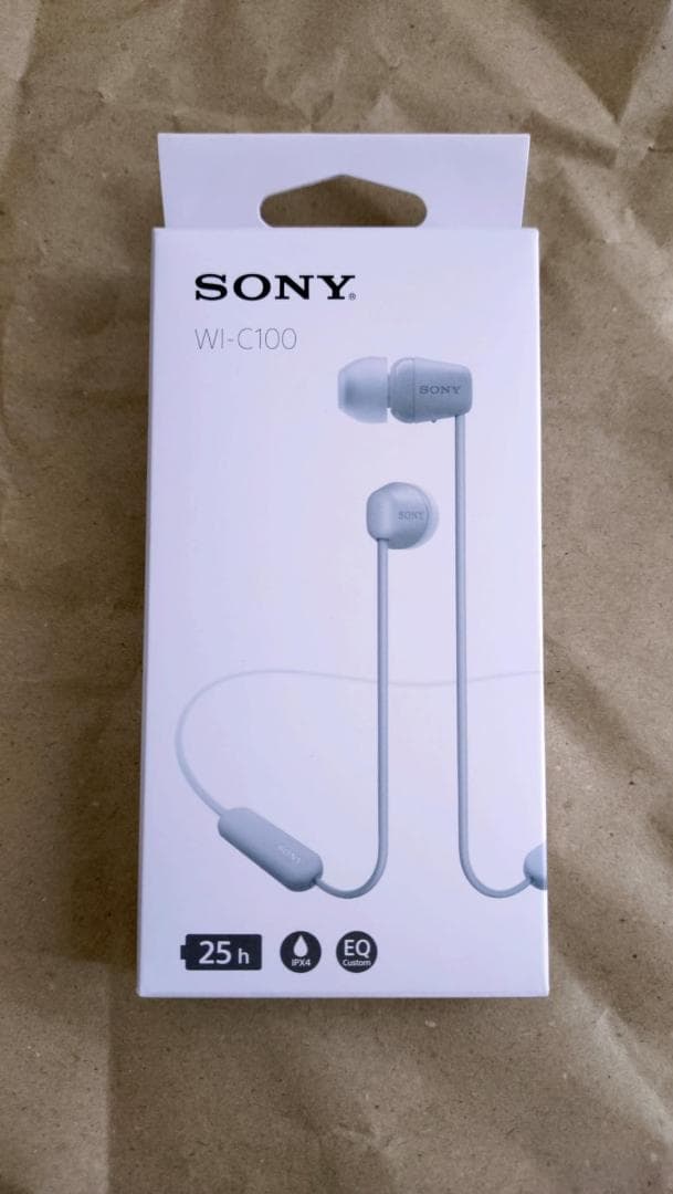 ソニー(SONY) ワイヤレスイヤホン WI-C100:Bluetooth対Mm