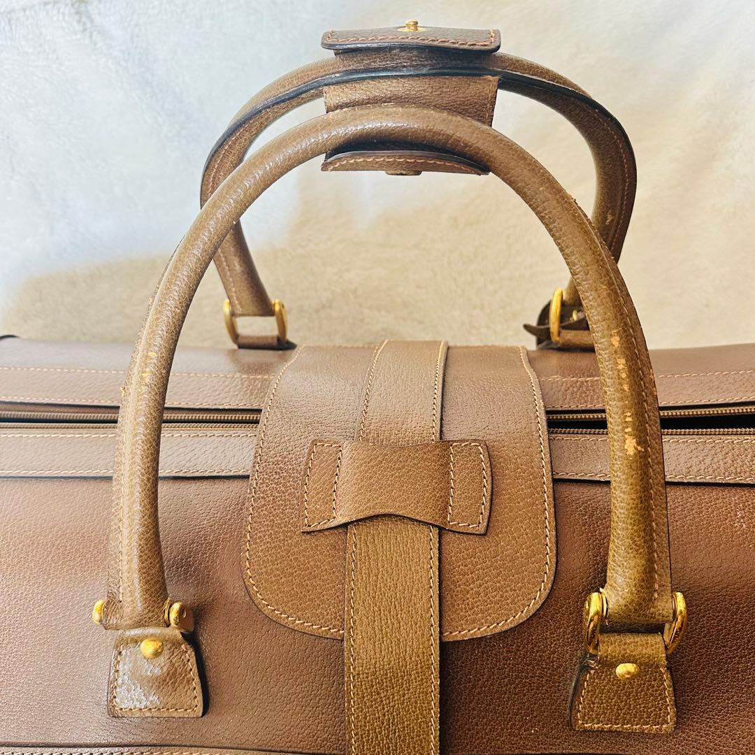 ヴィンテージ✴︎グッチ✴︎オールレザー✴︎ボストンバッグ