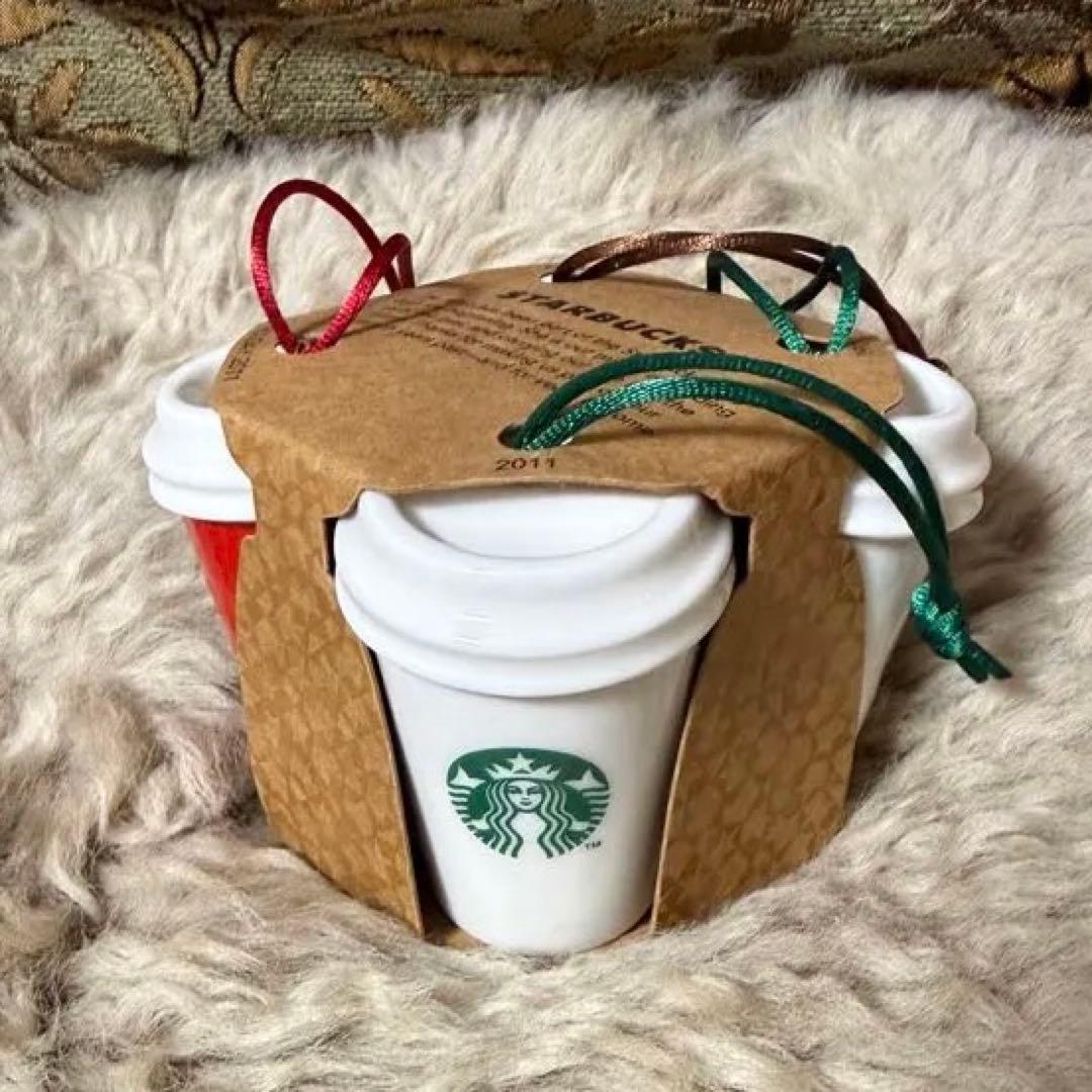 スタバ　オーナメント9点セット　旧ロゴ　カップ　マグ