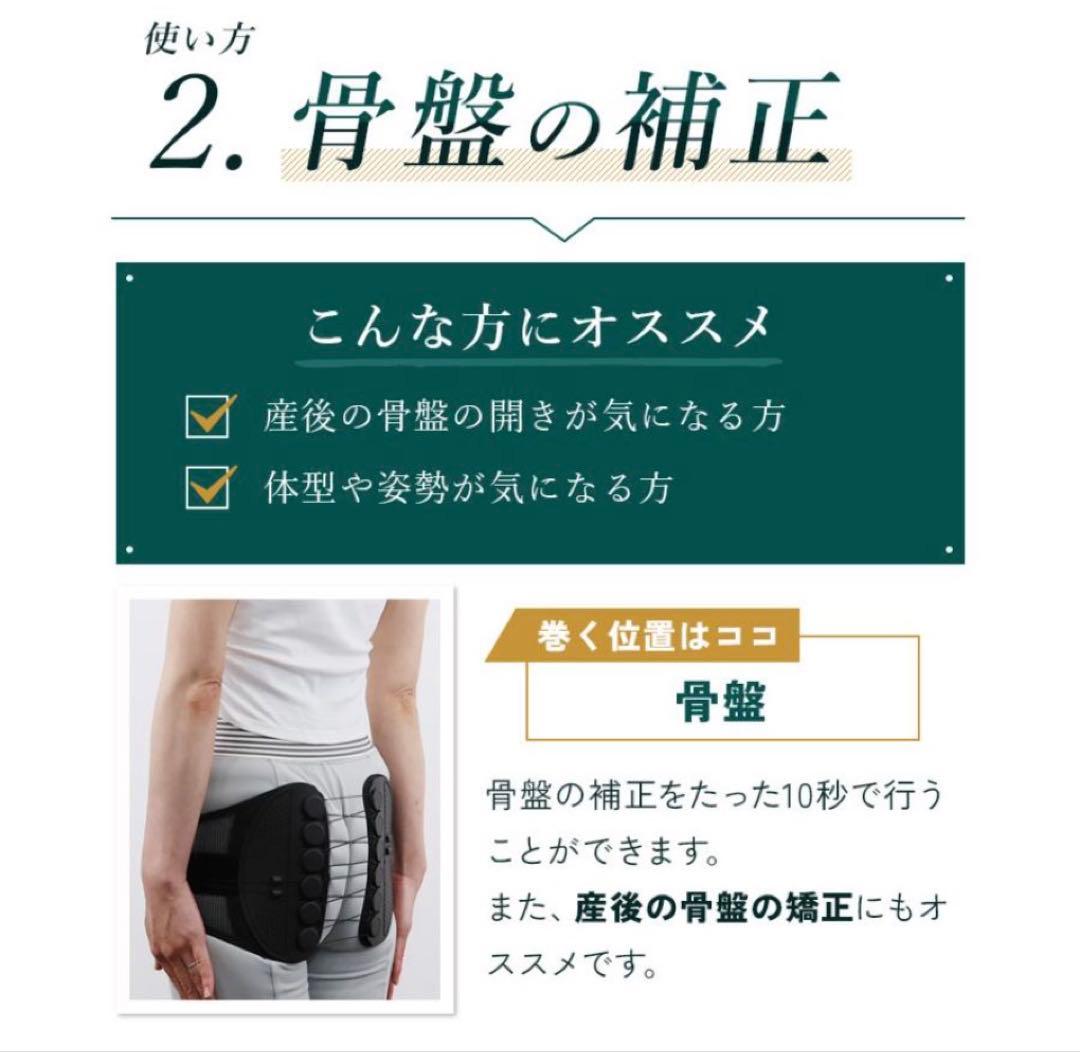 本物 試着のみ ガードナー ベルト 腰痛予防 Mサイズ 公式ショップ購入