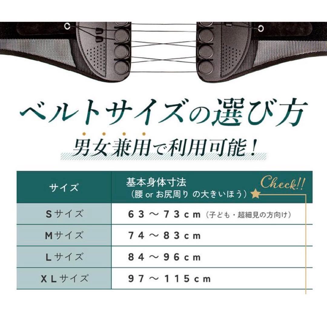 本物 試着のみ ガードナー ベルト 腰痛予防 Mサイズ 公式ショップ購入