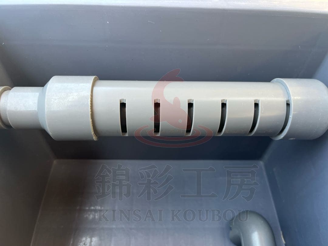 高機能プレミアムろ材2段付き　大型水槽用フィルター　沈殿物理生物一体型濾過槽