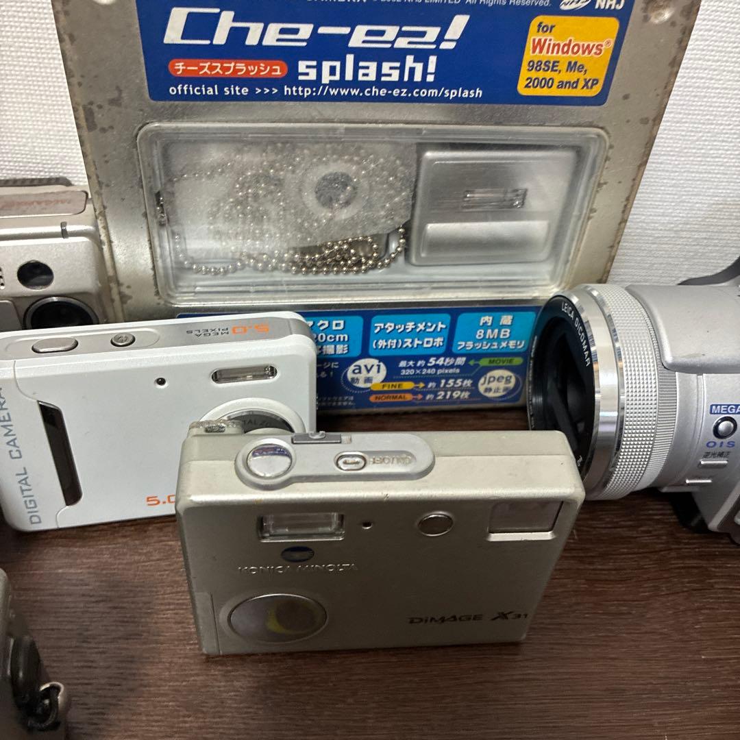 SONY Canon Nikon OLYMPUS等　デジタルカメラまとめ　15台