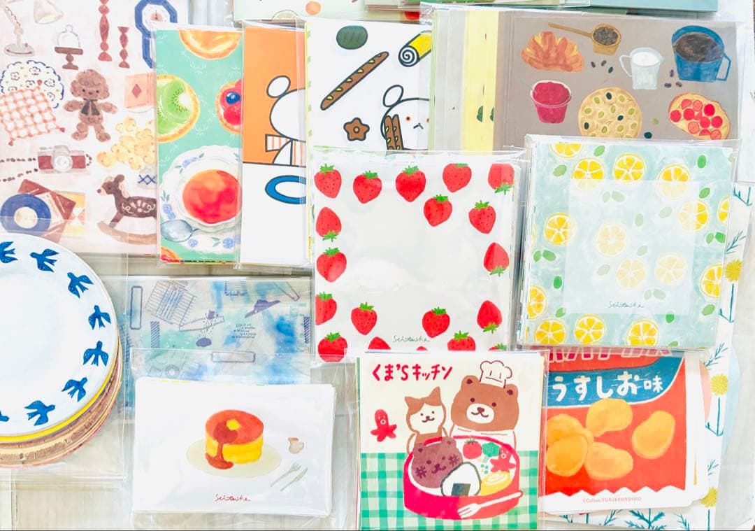 メモ　古川紙工　作家　おすそわけ　まとめ売り　1500枚+おまけ　紙博　女子博