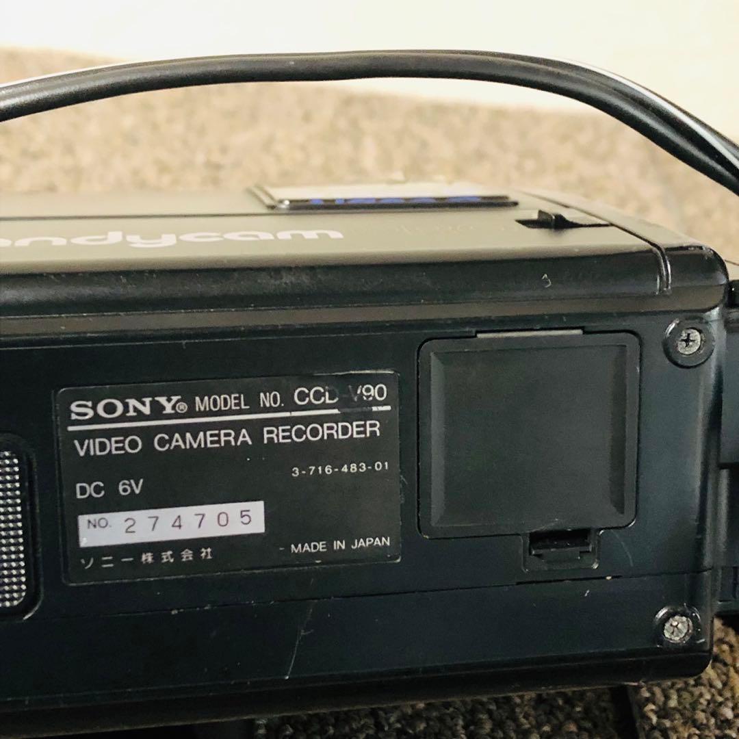 G6希少✨SONY Video8 ハンディカムプロ ビデオカメラ レトロカメラ