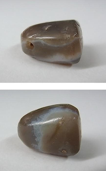 ★R0601★古代石 (182)　美色　瑪瑙　印章石　オリエント　出土品