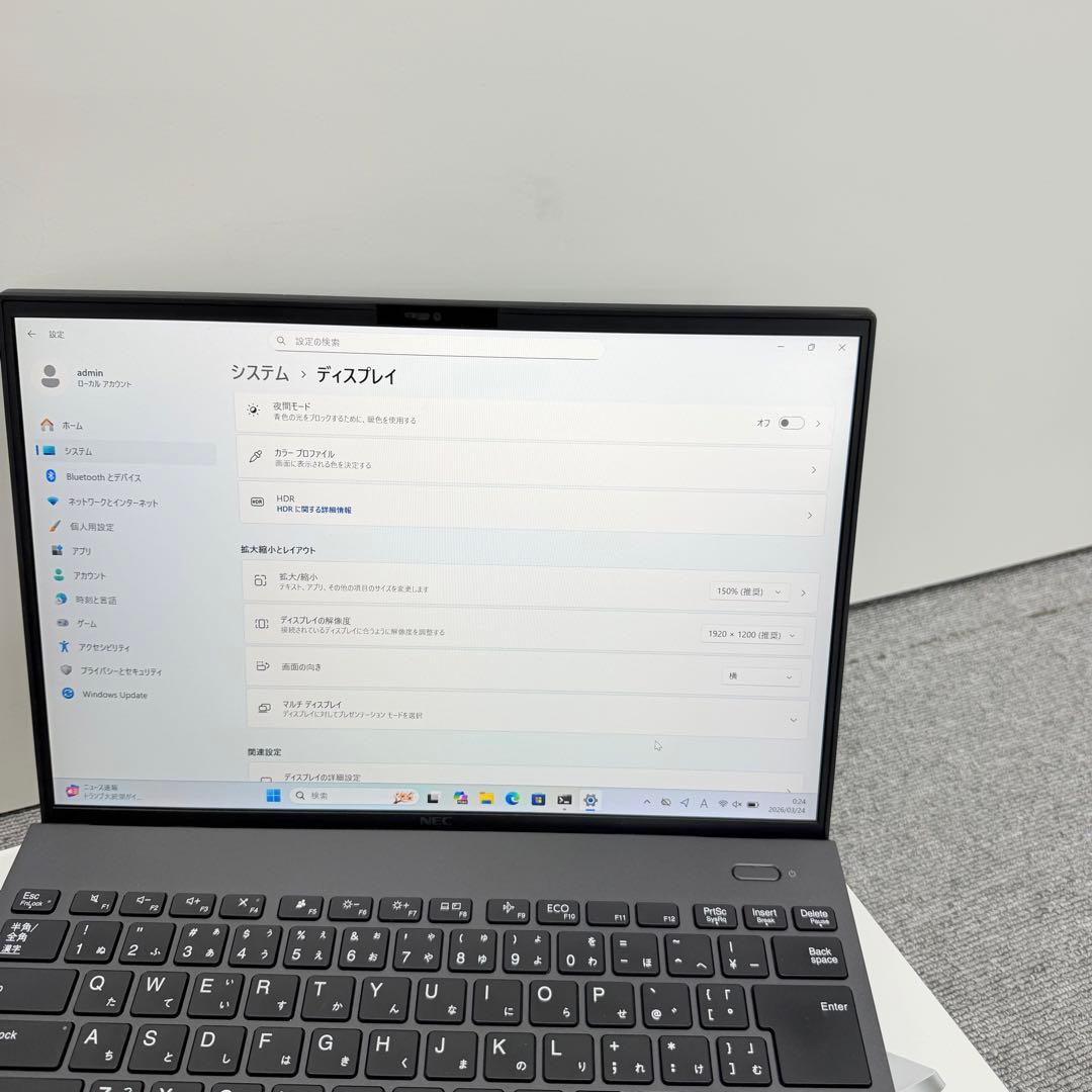 NEC VersaProVKV50GZFB 第11世代Core i7Win 11