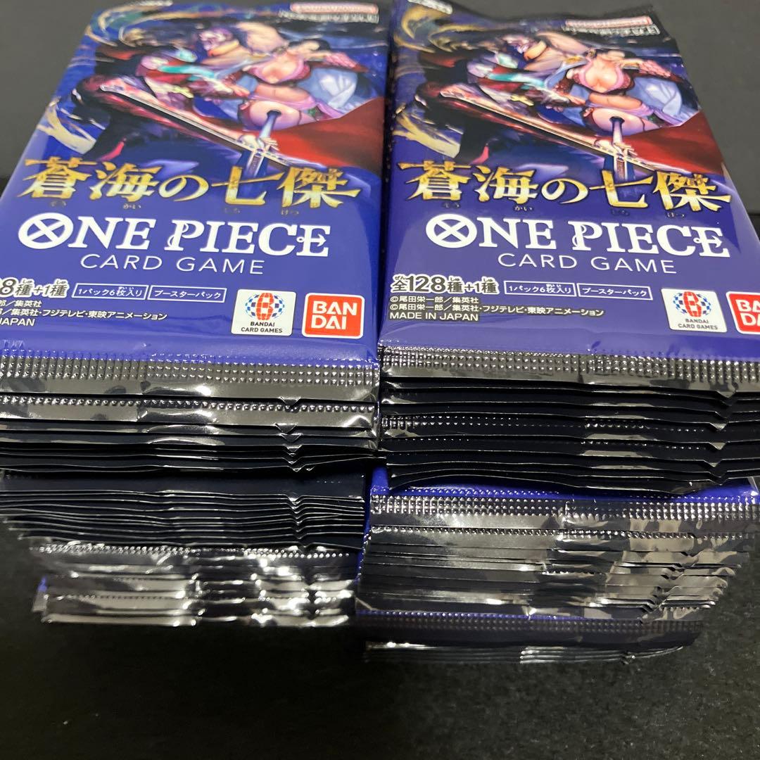 ONE PIECE カードゲーム 蒼海の七賢 バラ　パック　60パックop14