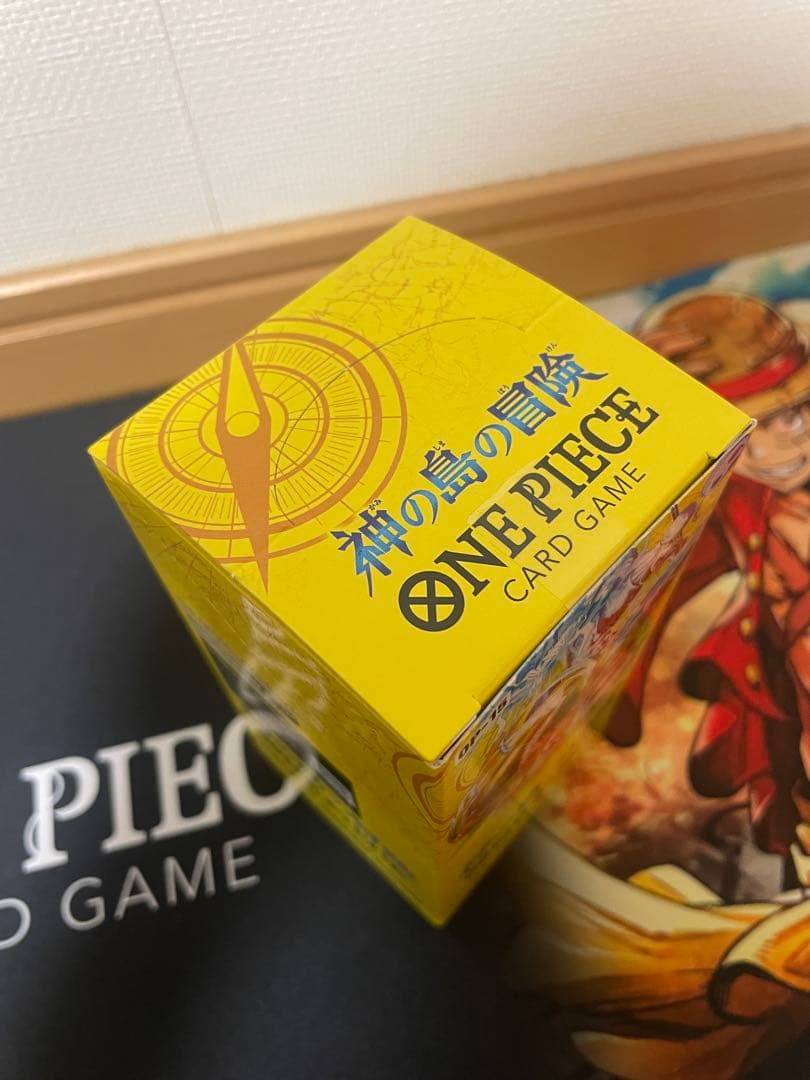 新品未開封 ワンピースカード　神の島の冒険 1BOX