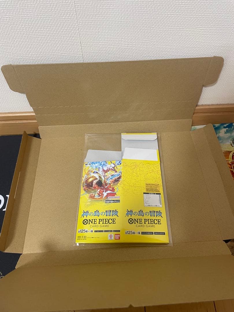 新品未開封 ワンピースカード　神の島の冒険 1BOX