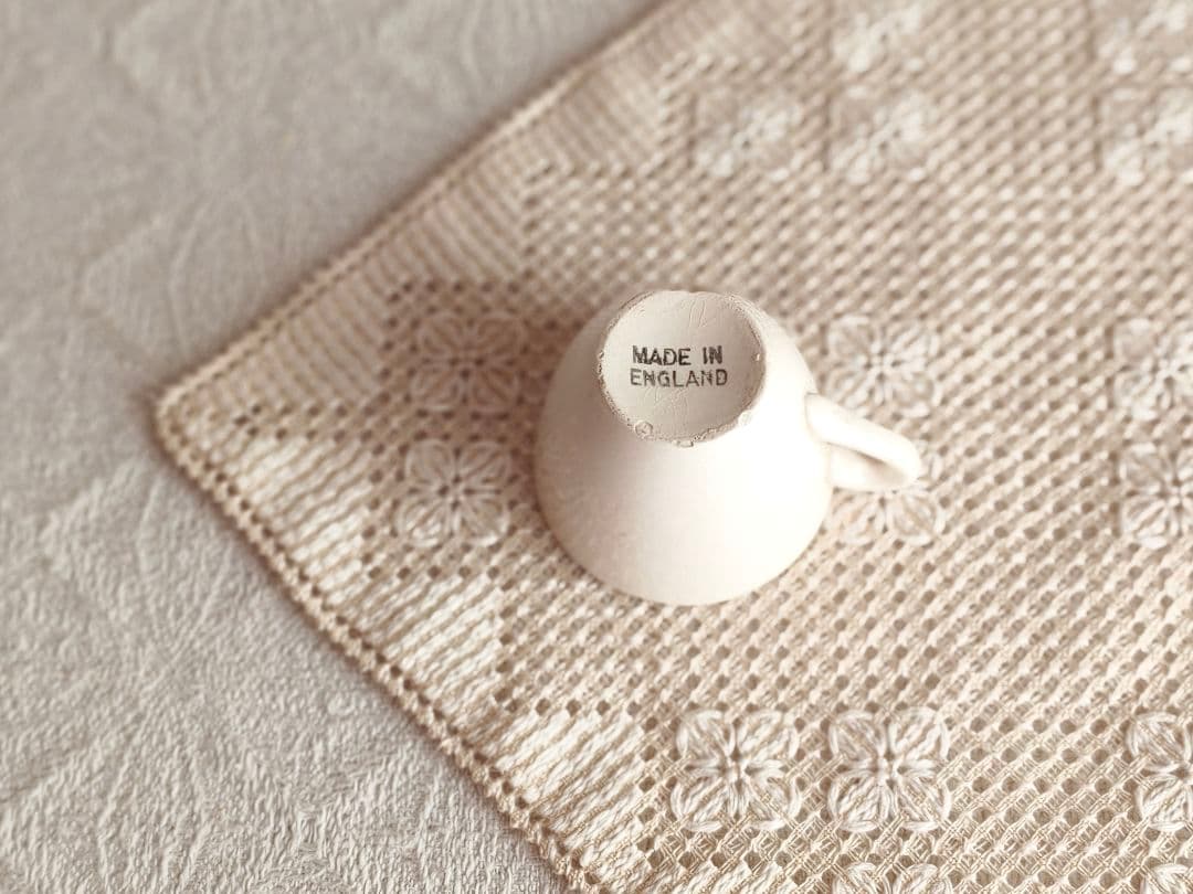 【あやっちさま】antique mini cup ୨୧ 薔薇の絵の 小さなカップ
