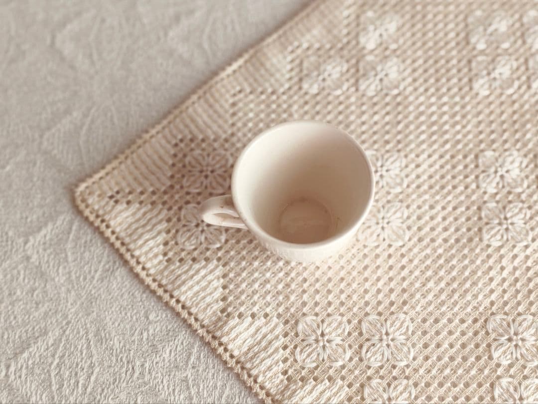 【あやっちさま】antique mini cup ୨୧ 薔薇の絵の 小さなカップ