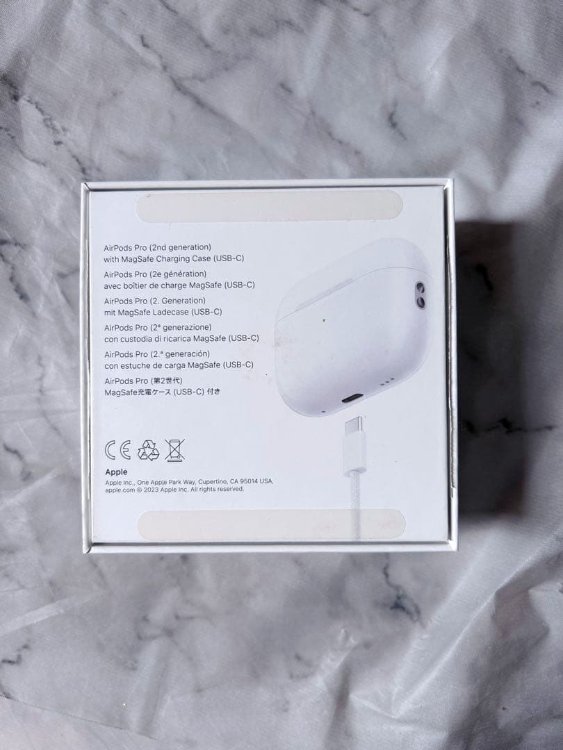 純正 AirPods Pro 第2世代左右イヤホンのみ 箱付き