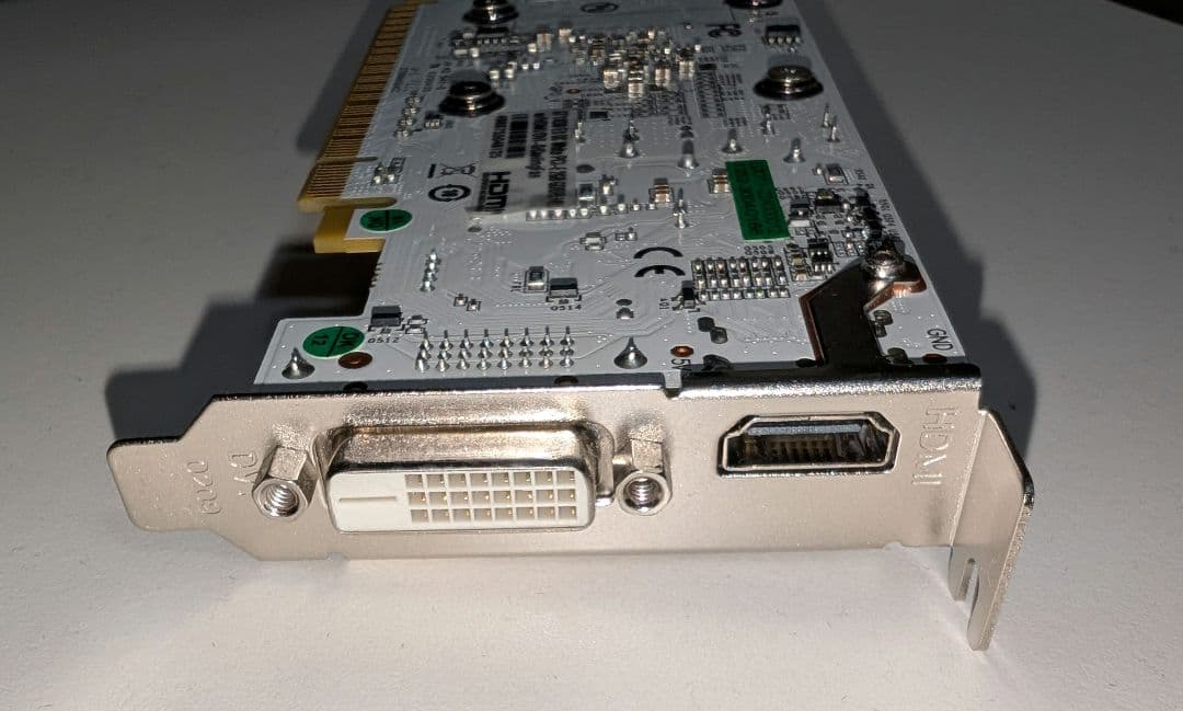 玄人志向 GT 1030 GDDR5版 2GB【付属品完備・動作確認済】LP対応