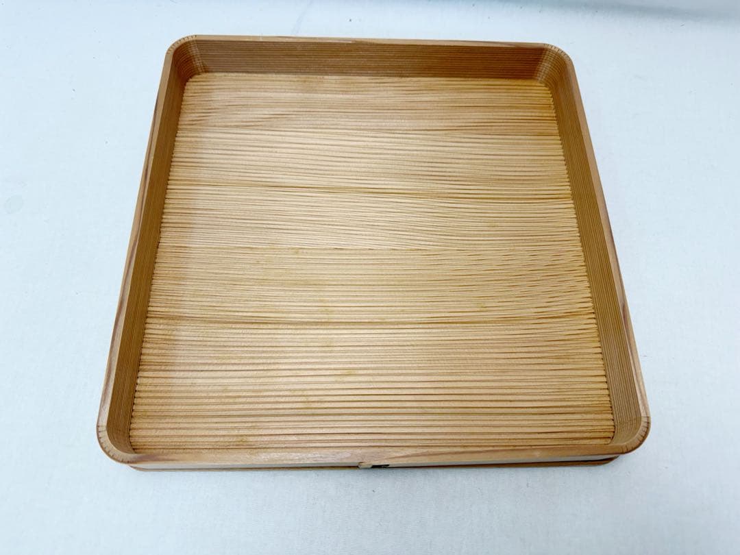 ほぼ未使用 茶道具 杉八寸2客組 元箱