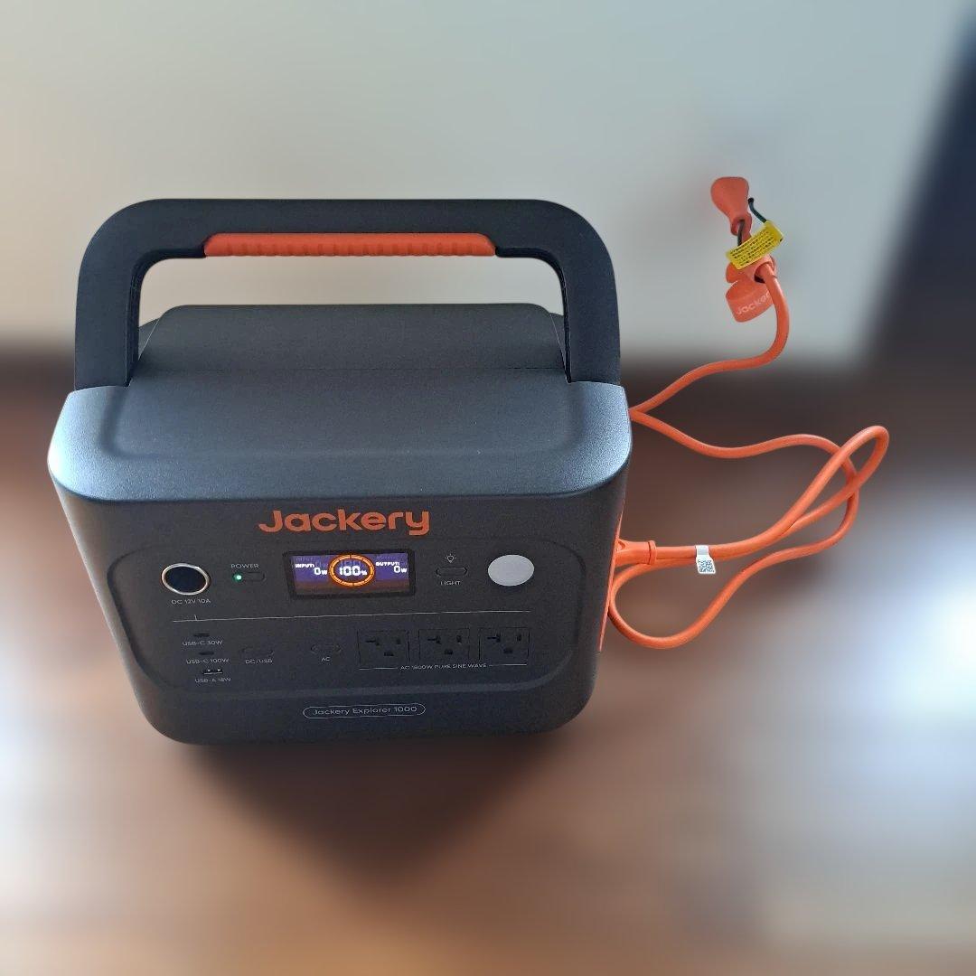 ポータブル電源JackeryExplorer1000＆エコフローリバ３