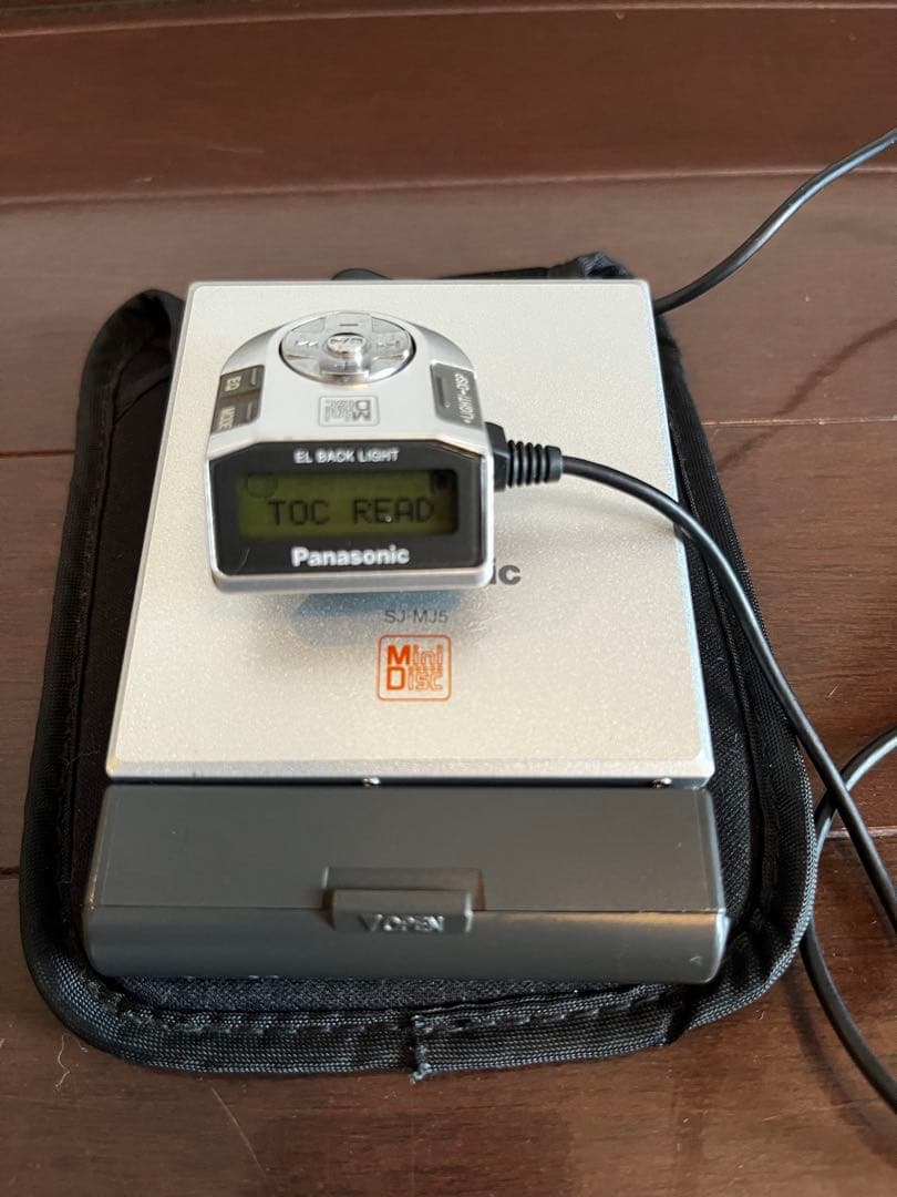 値下げ❗️Panasonic ポータブルMDプレーヤー SJ-MJ5 当時物　美品