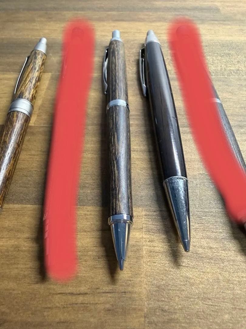 木製シャープペンシル 5本セット