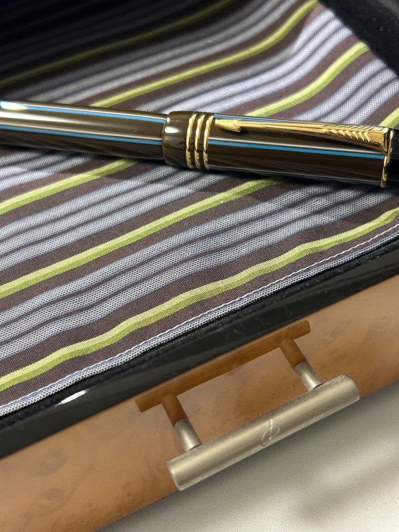 ピンストライプ ボールペン 2004年限定 PARKER DUOFOLD