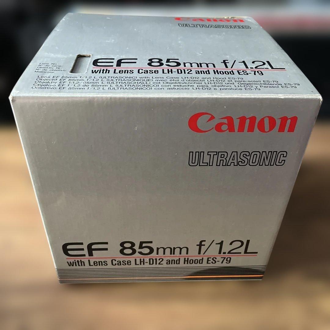 ⭐️超希少銘玉美品⭐️Canon EF 85mm f/1.2L 元箱付き
