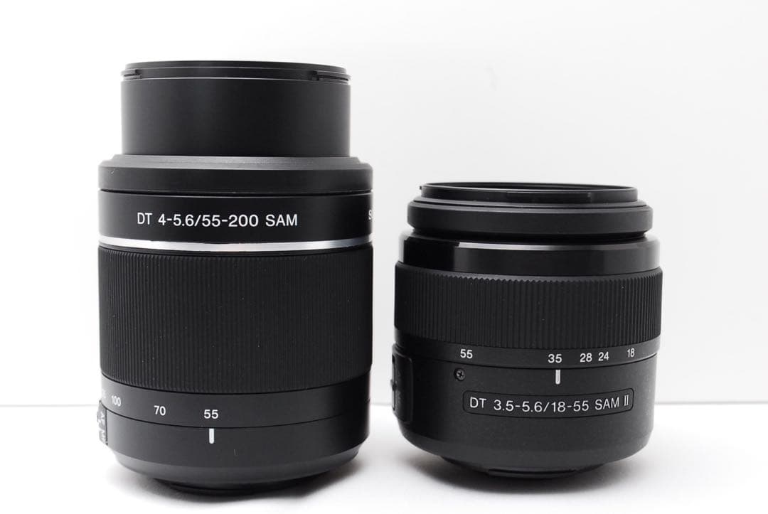 【ショット数僅少】SONY α58 ダブルズームセット 初心者おすすめ