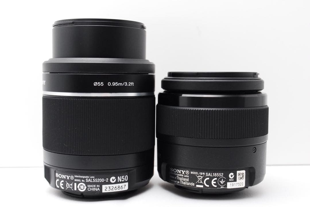 【ショット数僅少】SONY α58 ダブルズームセット 初心者おすすめ